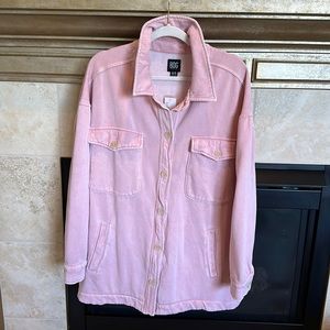 Urban Outfitters NWT PINK JACKET SIZE XL